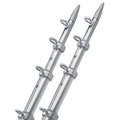 Taco Metals 15' Heavy Duty Silver/Silver Telescoping Outrigger OT-0542VEL15-HD